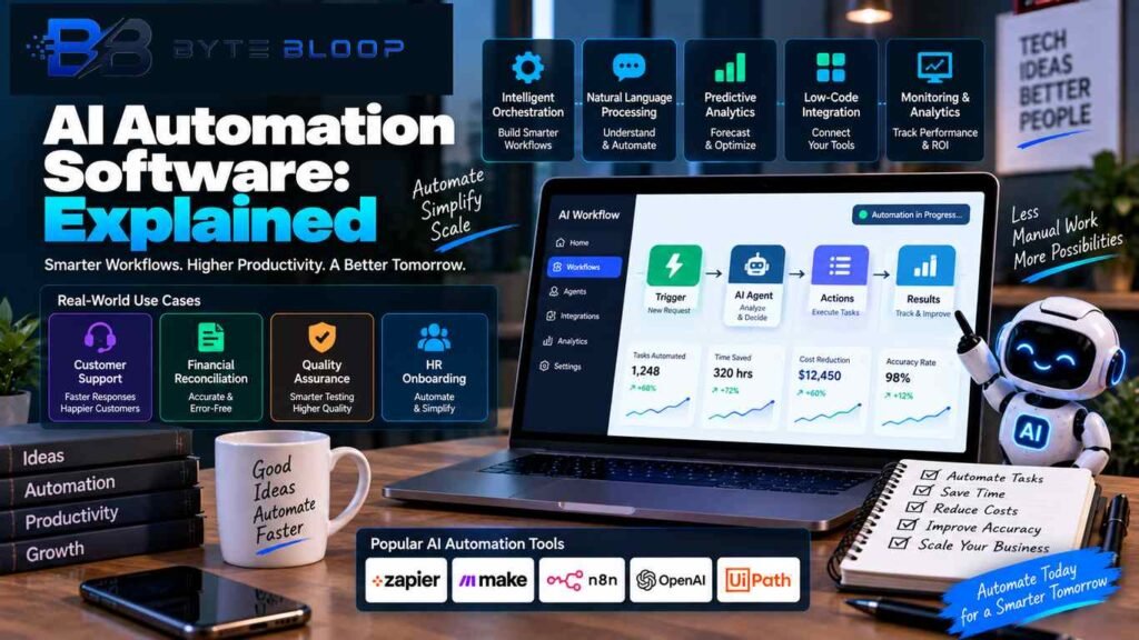 AI automation software explained in 2026