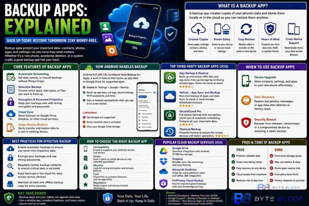 Bytebloop.com Backup Apps Explained
