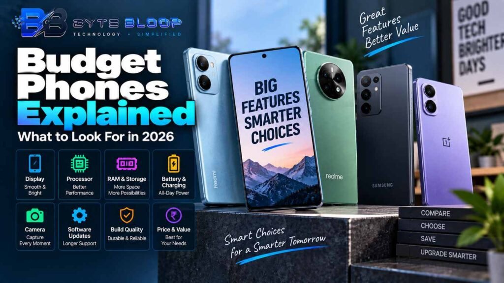 Bytebloop.com Budget Phones Explained What to Look for in 2026