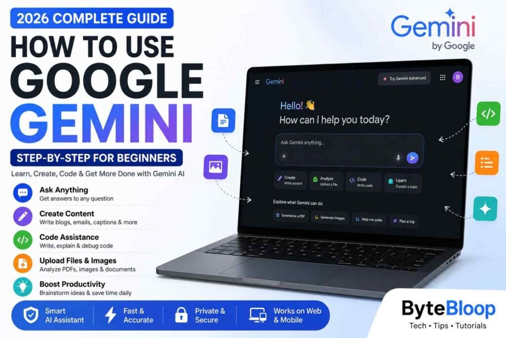 Bytebloop.com Bytebloop-How-to-Use-Google-Gemini-(2026)
