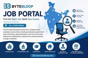 ByteBloop Job Portal – Latest Job Opportunities All Over India