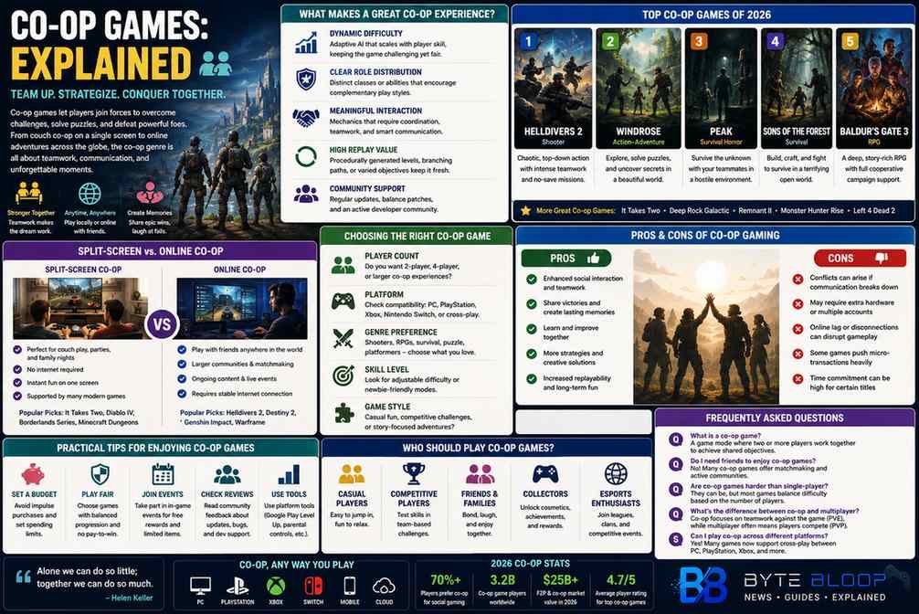 Bytebloop.com Co-op Games Explained
