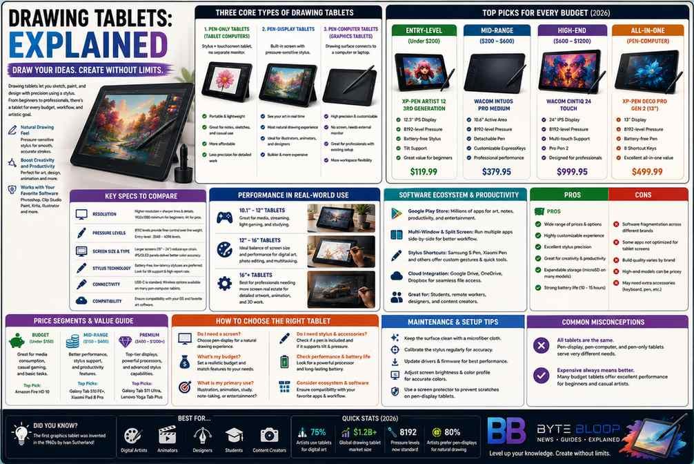 Bytebloop.com Drawing Tablets_ Explained