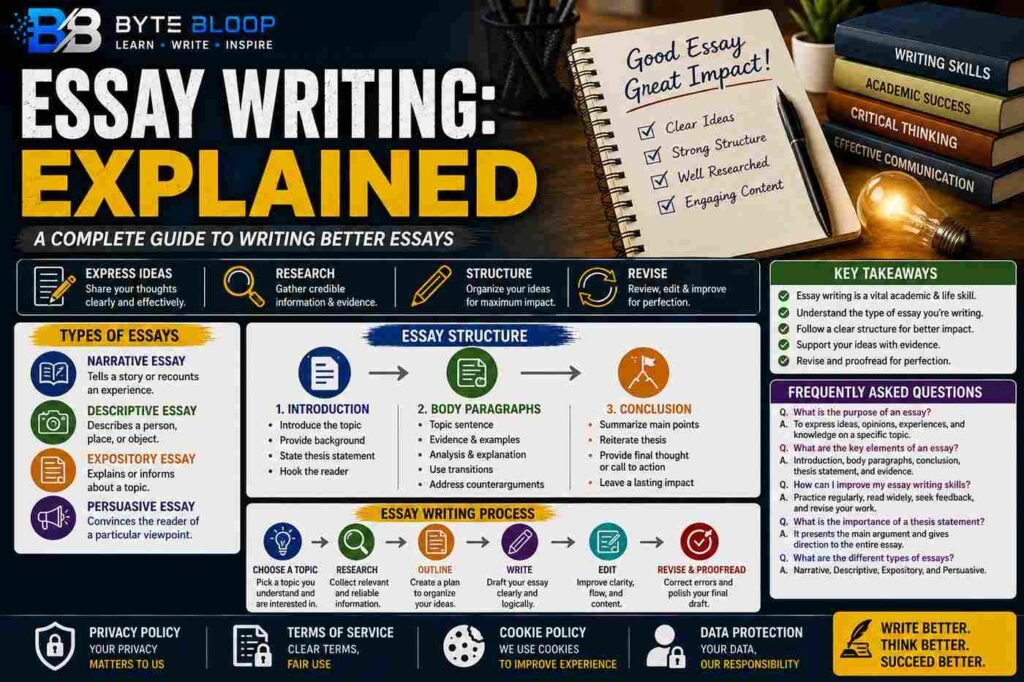 Bytebloop.com Essay Writing Explained
