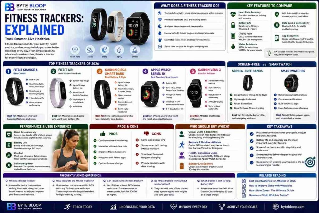Bytebloop.com Fitness Trackers Explained