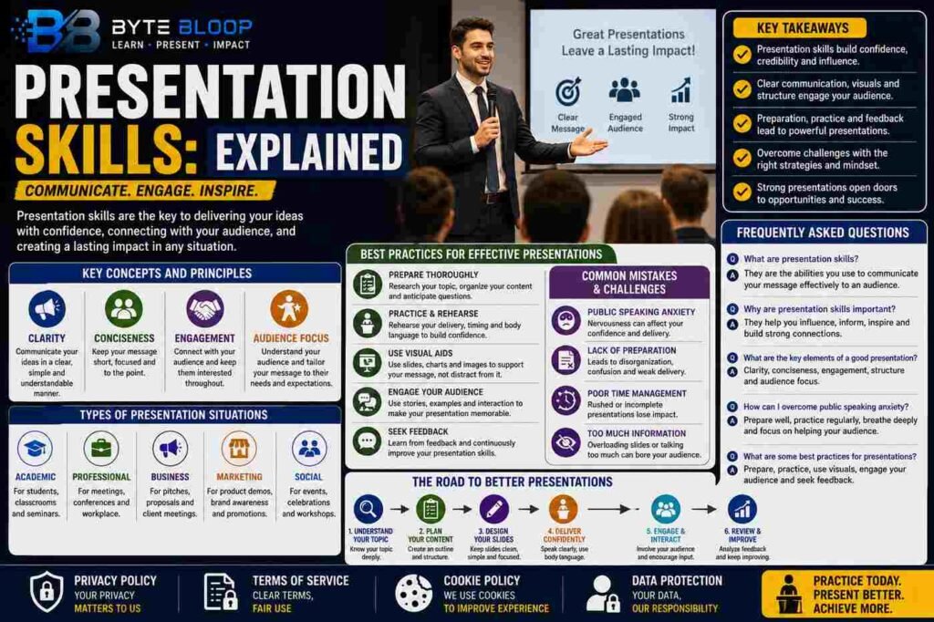 Bytebloop.com Presentation Skills Explained