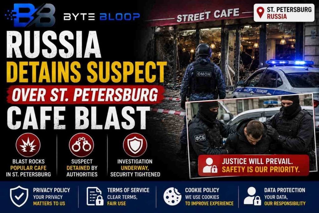 Bytebloop.com Russia detaine suspect