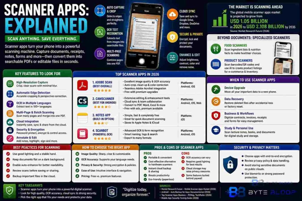 Bytebloop.com Scanner Apps Explained