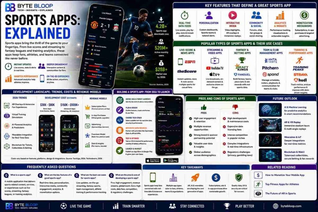 Bytebloop.com Sports Apps Explained