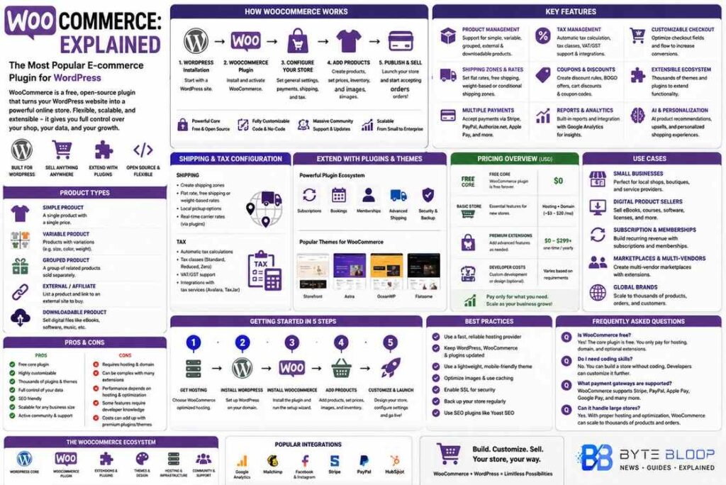 Bytebloop.com WooCommerce Explained