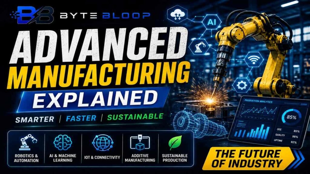 advanced manufacturing explained in 2026