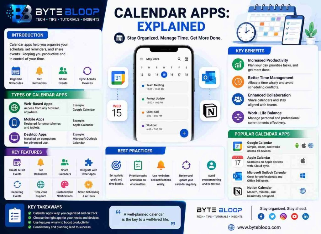 Bytebloop.com calendar_apps_bytebloop