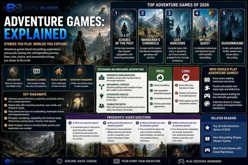 adventure games explained in 2026