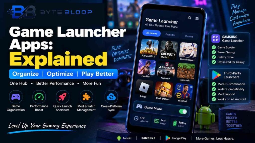 Bytebloop.com Game Launcher Apps Explained