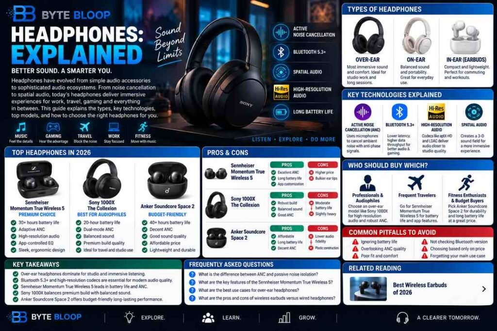 bytebloop.com Headphones Explained