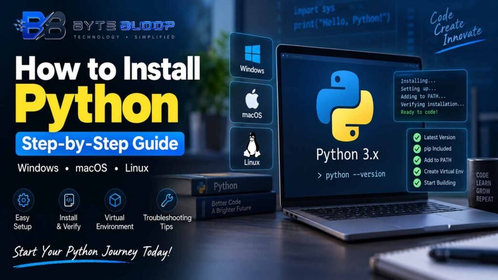 Bytebloop.com How to Install Python Step-by-Step Guide