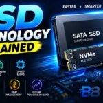 SSD technology explained with SATA NVMe and M.2 storage