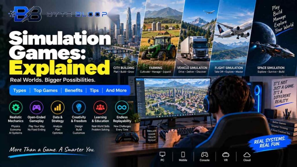Bytebloop.com Simulation Games Explained