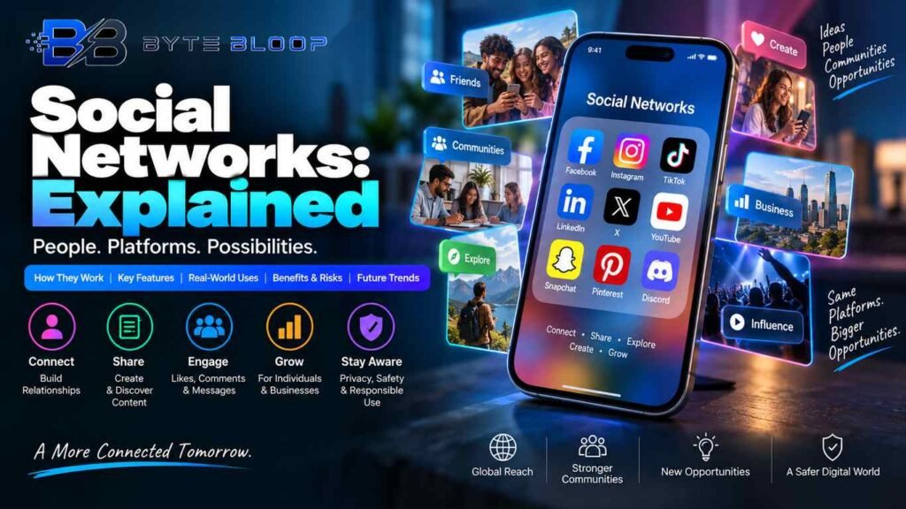 Bytebloop.com Social Networks Explained