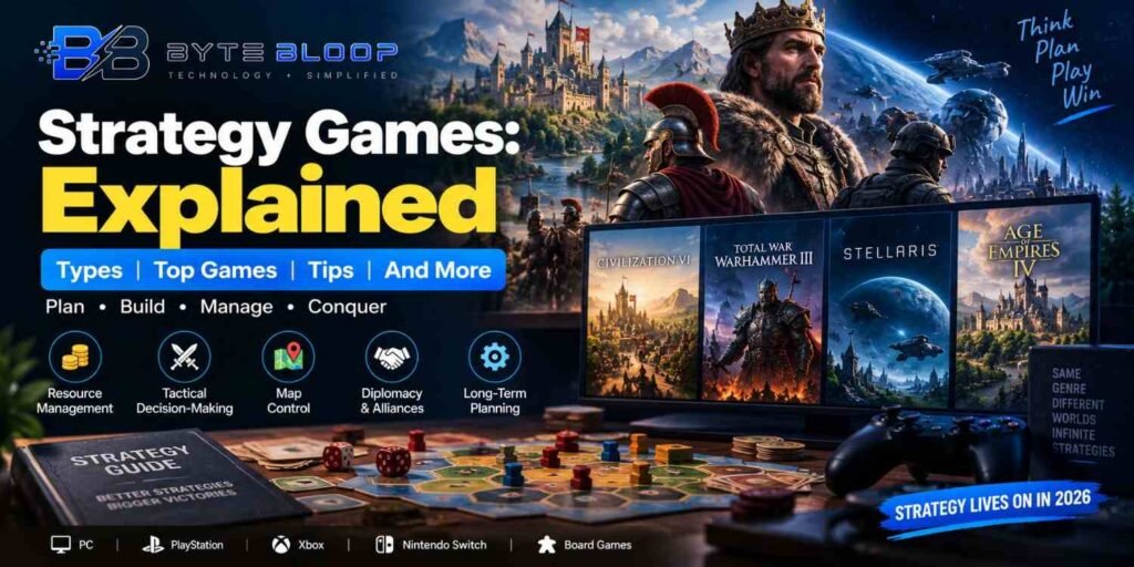 Bytebloop.com Strategy Games Explained