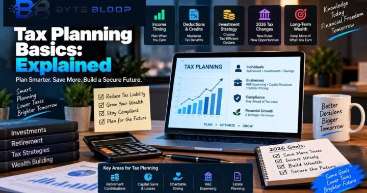 Bytebloop.com Tax Planning Basics Featured Image